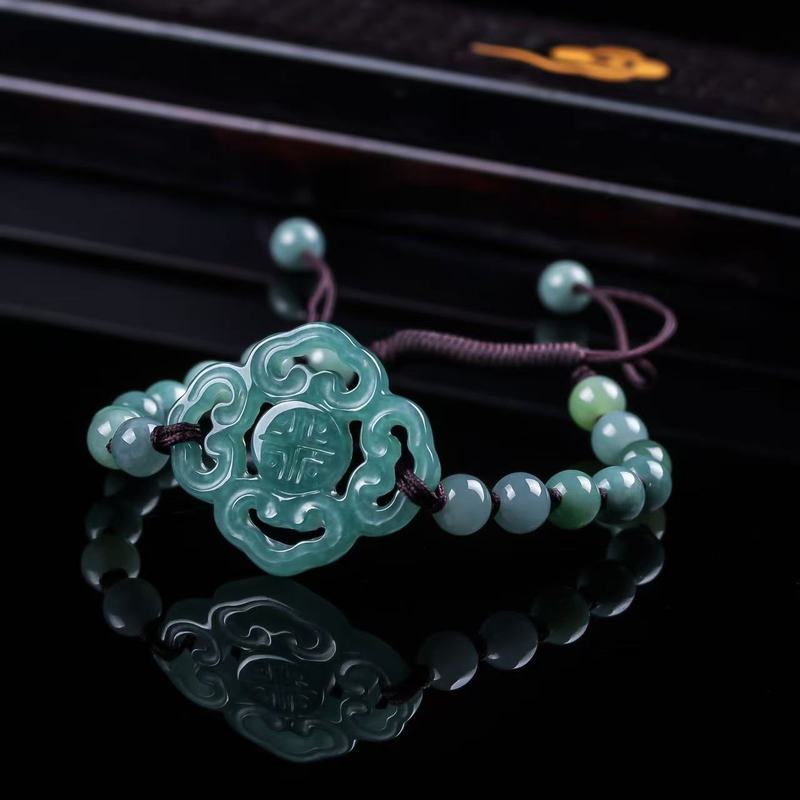Bracelets - Natuurlijke Jadeiet A-kwaliteit Armband Origineel Ontwerp