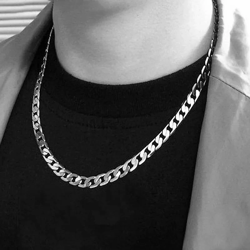 Cuban Link Chain 12Mm - 925 Sterling Zilveren Ketting Voor Heren