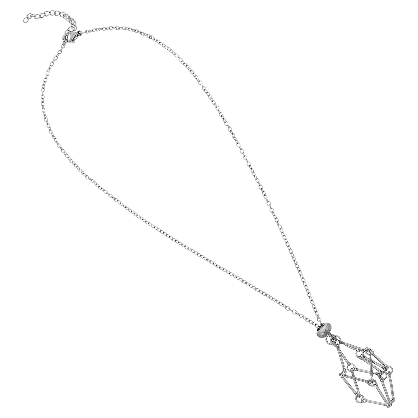 Ketting met kristallen houder, - Crystal Pendant Necklace Natural Stone recensie en prijs