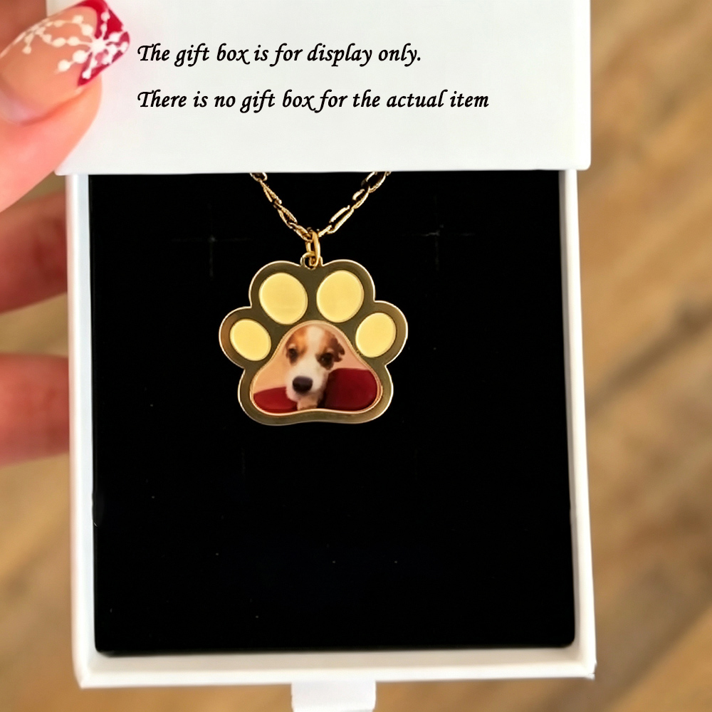 Gepersonaliseerde huisdierpoot - Custom Name Necklace Stainless Steel recensie en prijs