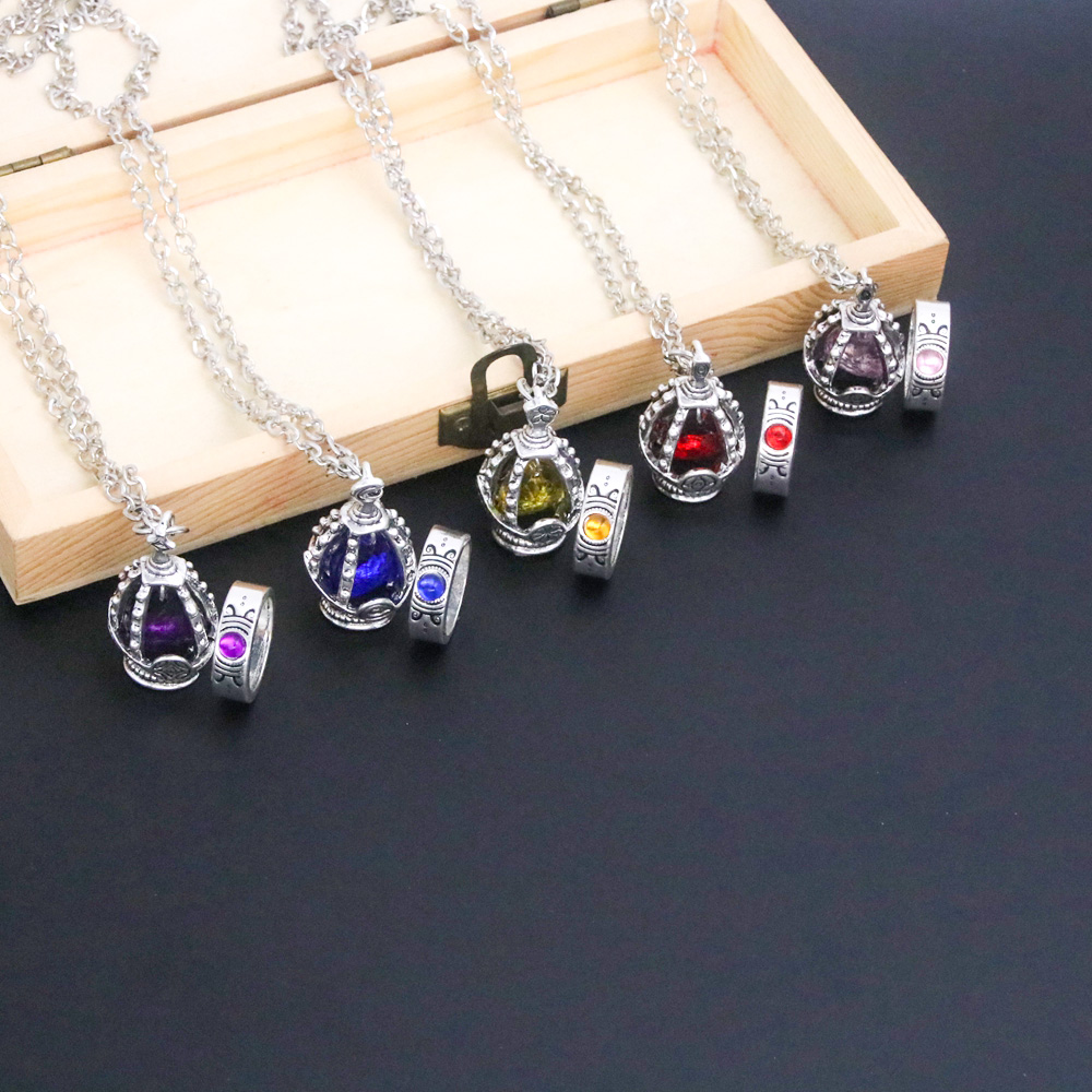Anime Puella Magi Madoka Magic - Heart Locket Necklace Photo recensie en prijs