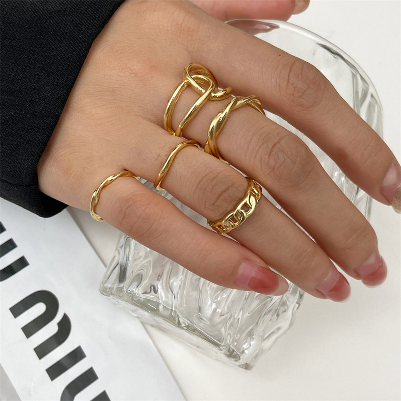 Metalen Kraal Punk Ring Set Sl - Vintage Punk Knuckle Rings Set recensie en prijs