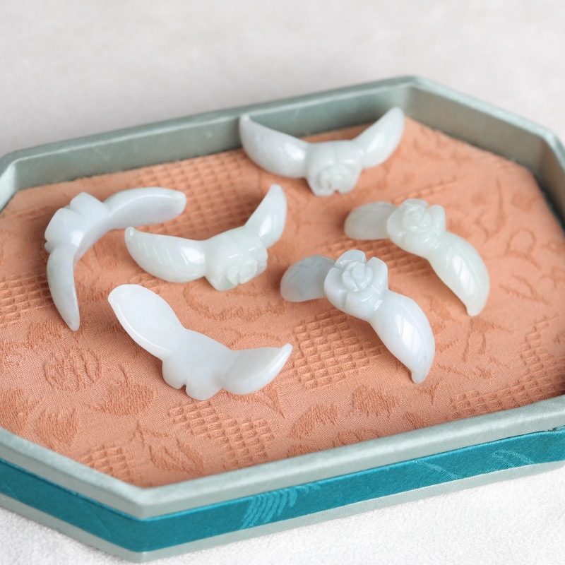 2PC Natuurlijke Witte Jadeïet  - Earrings recensie en prijs