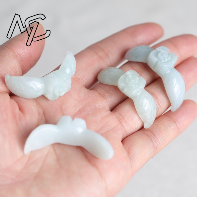 2PC Natuurlijke Witte Jadeïet  - Earrings recensie en prijs
