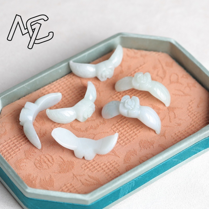 2PC Natuurlijke Witte Jadeïet  - Earrings recensie en prijs