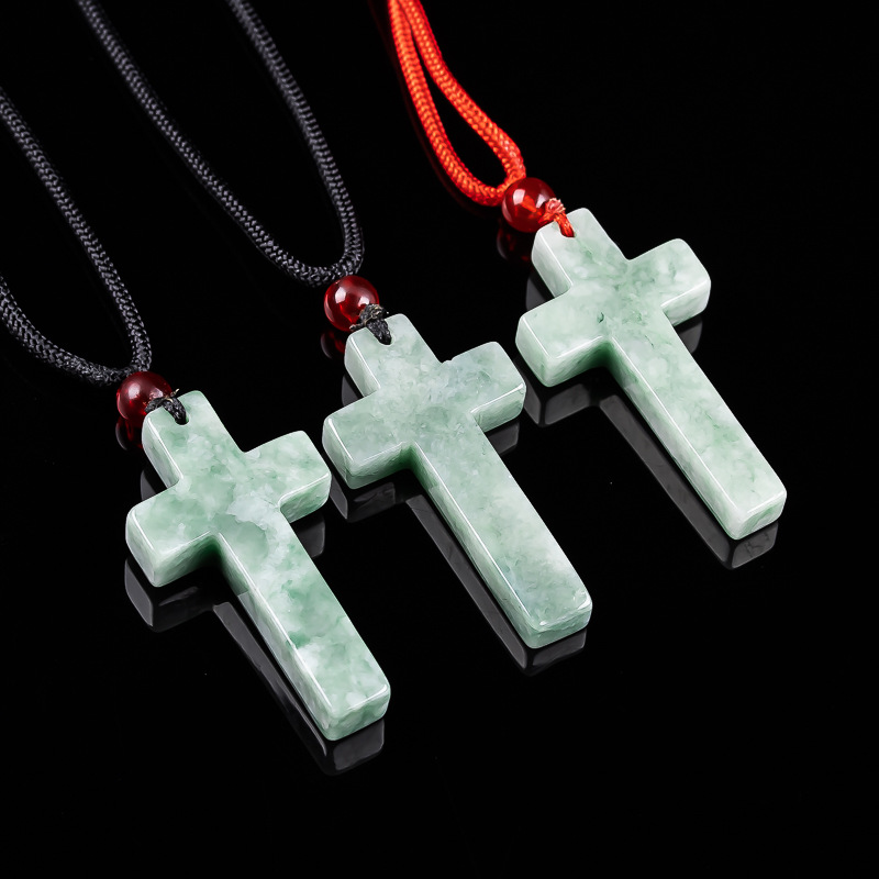 Myanmar Jadeïet Kruis Hanger K - Necklaces recensie en prijs