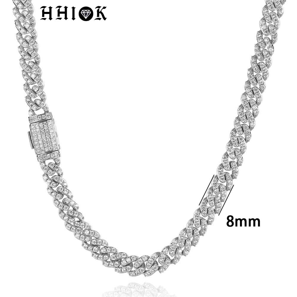 8MM1Row Zirkoon vrouwen Kettin - Cuban Link Chain 12Mm recensie en prijs