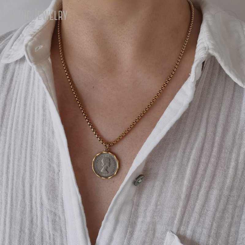 10 stks Waterdichte Rvs Box Ch - Cross Pendant Necklace Gold recensie en prijs