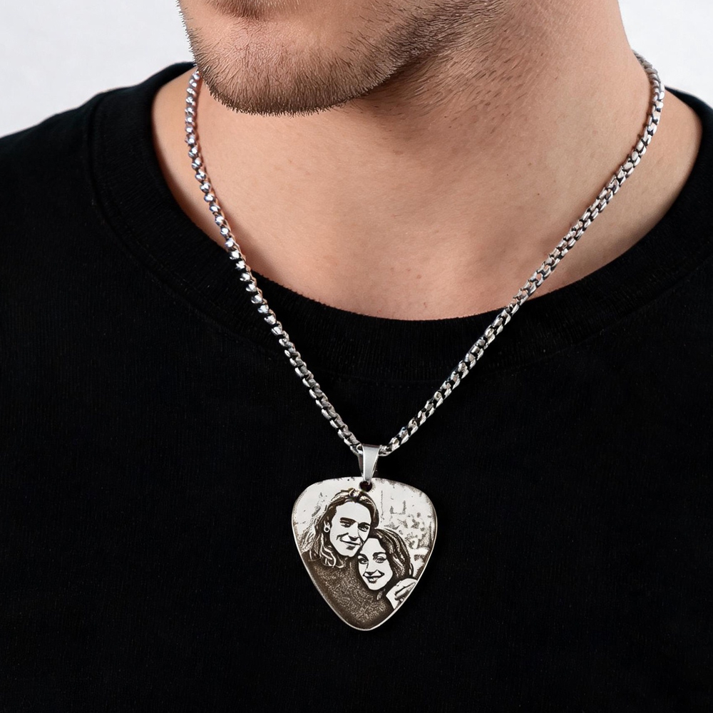 Aangepaste paar foto hanger ke - Custom Name Necklace Stainless Steel recensie en prijs