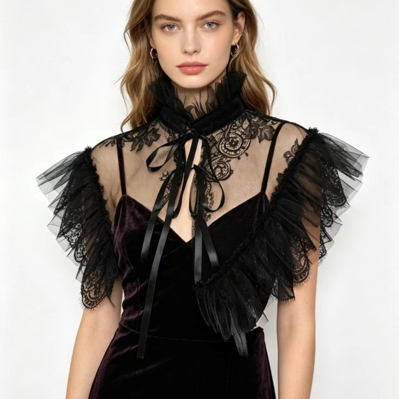 Gotische stijl kant tule valse - Necklaces recensie en prijs