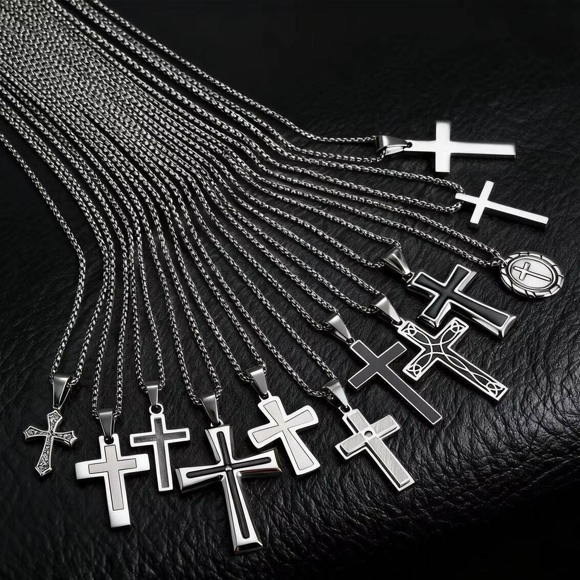 Hip Hop Punk Kruisketting voor - Cuban Link Chain 12Mm recensie en prijs