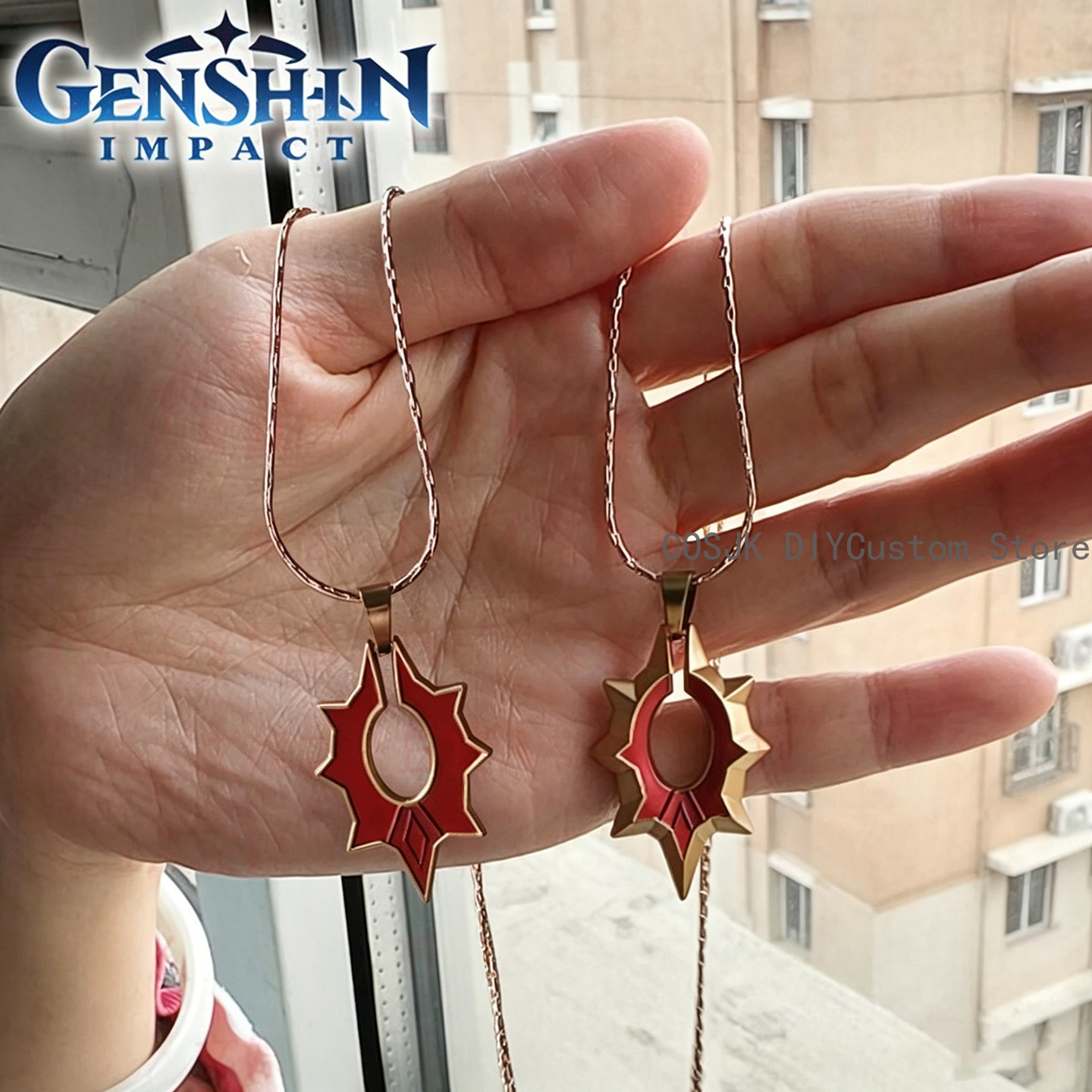 Game Genshin Impact Mavuika Ka - Anime Pendant Necklace recensie en prijs