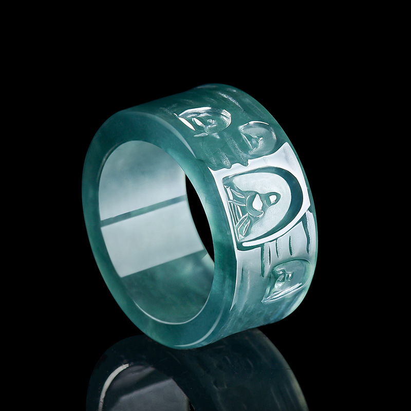 Natuurlijke Birmese Jadeïet Bo - Rings recensie en prijs