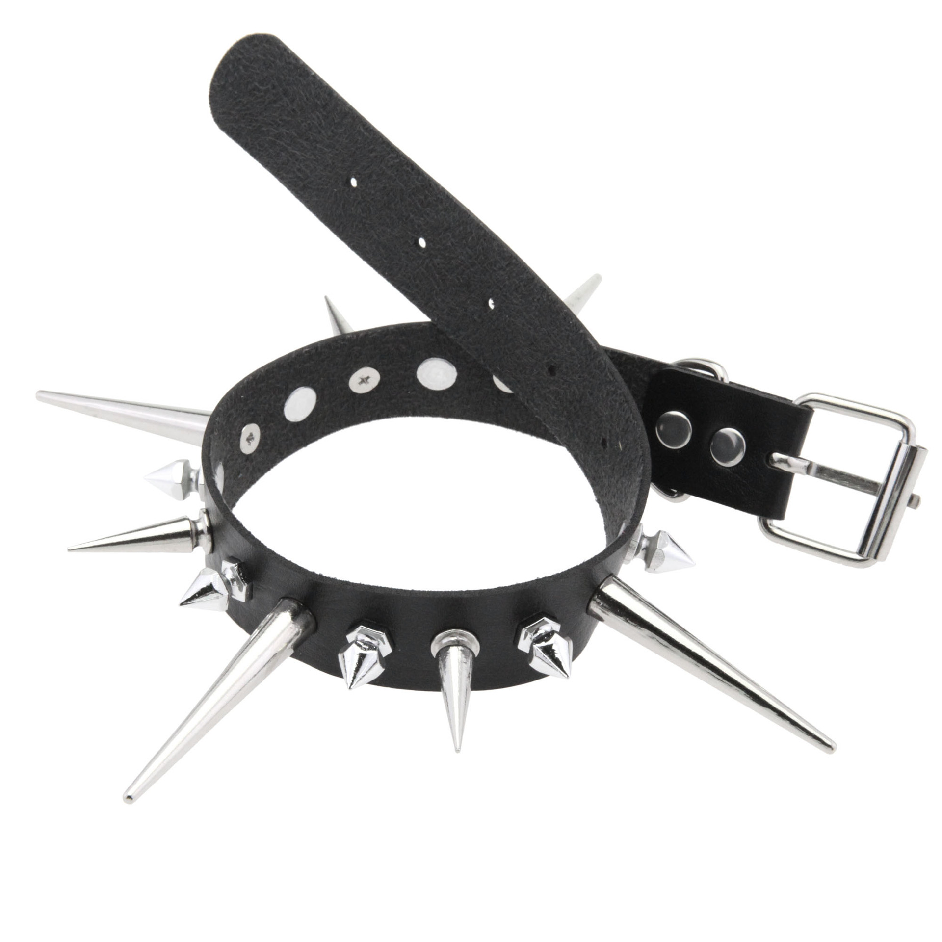 Goth Lange Spike Choker Punk K - Goth Punk Spike Choker recensie en prijs