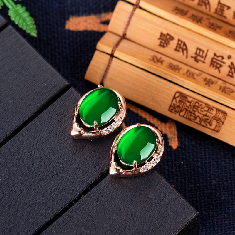Natuurlijke Jade Bloem Oorbell - Earrings recensie en prijs