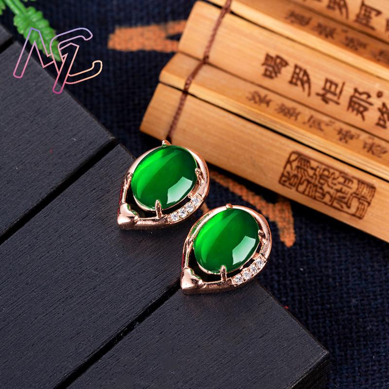 Natuurlijke Jade Bloem Oorbell - Earrings recensie en prijs